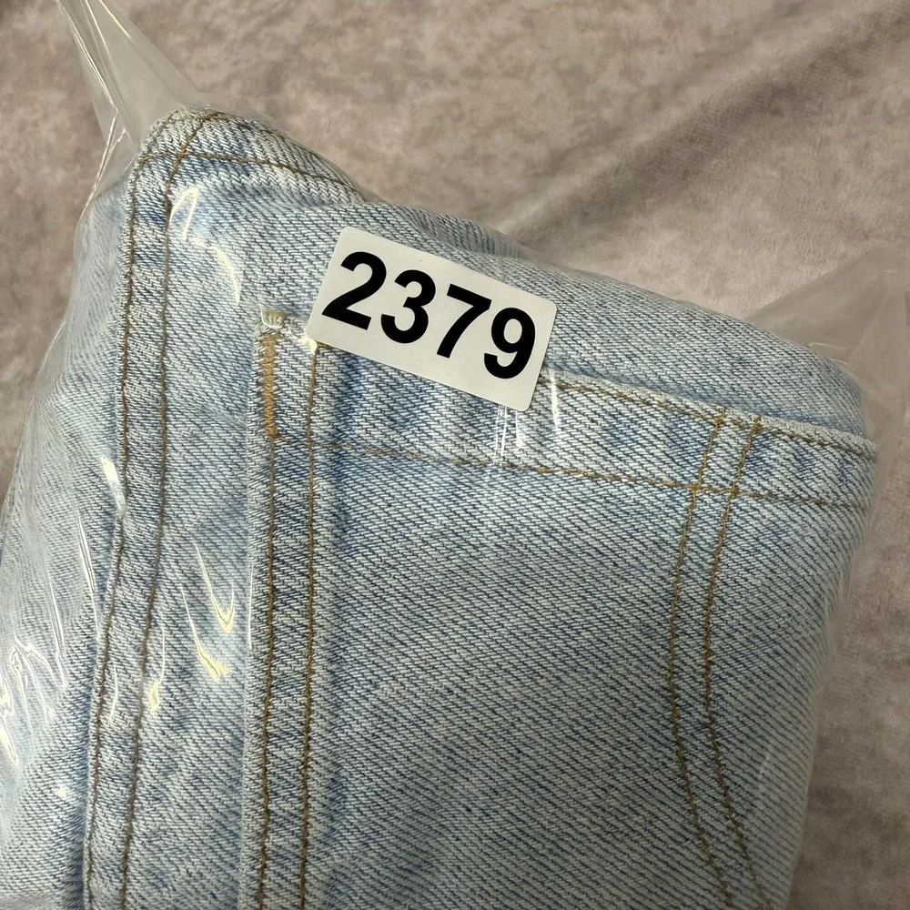 Vintage Levis 550 Jeans Mens 38x30 Light Wash Blue Relaxed Tapered‎ Made USA